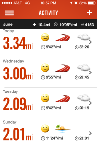 running, nike+ app, 5k, healthy living